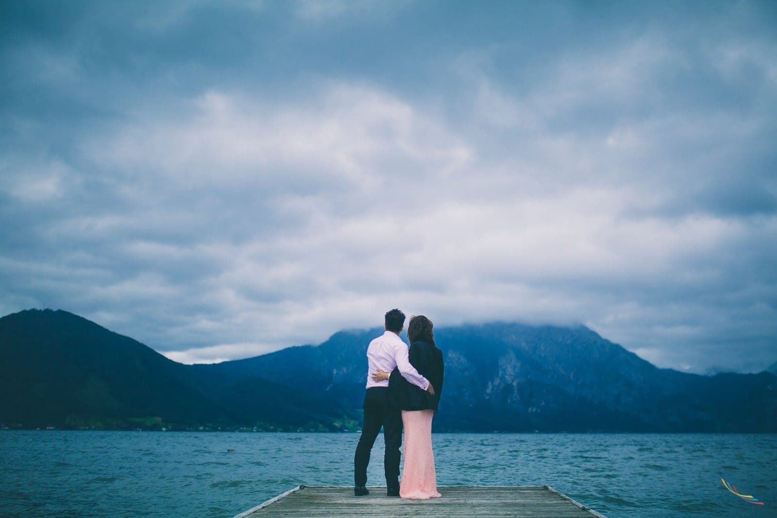 A film still from Sahil & Neha's wedding in Austria