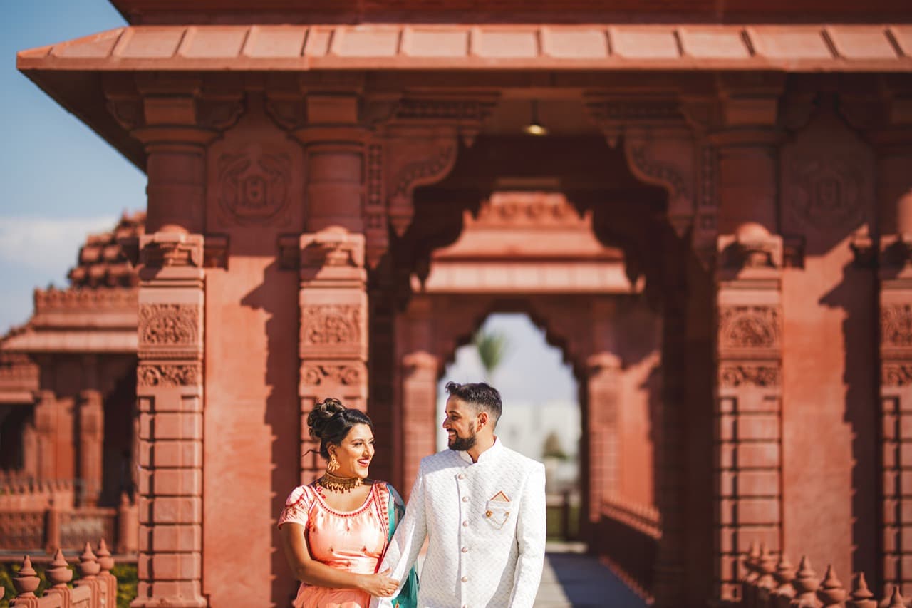 BAPS Chino Hills Engagement Photo Guide, gallery photograph 3