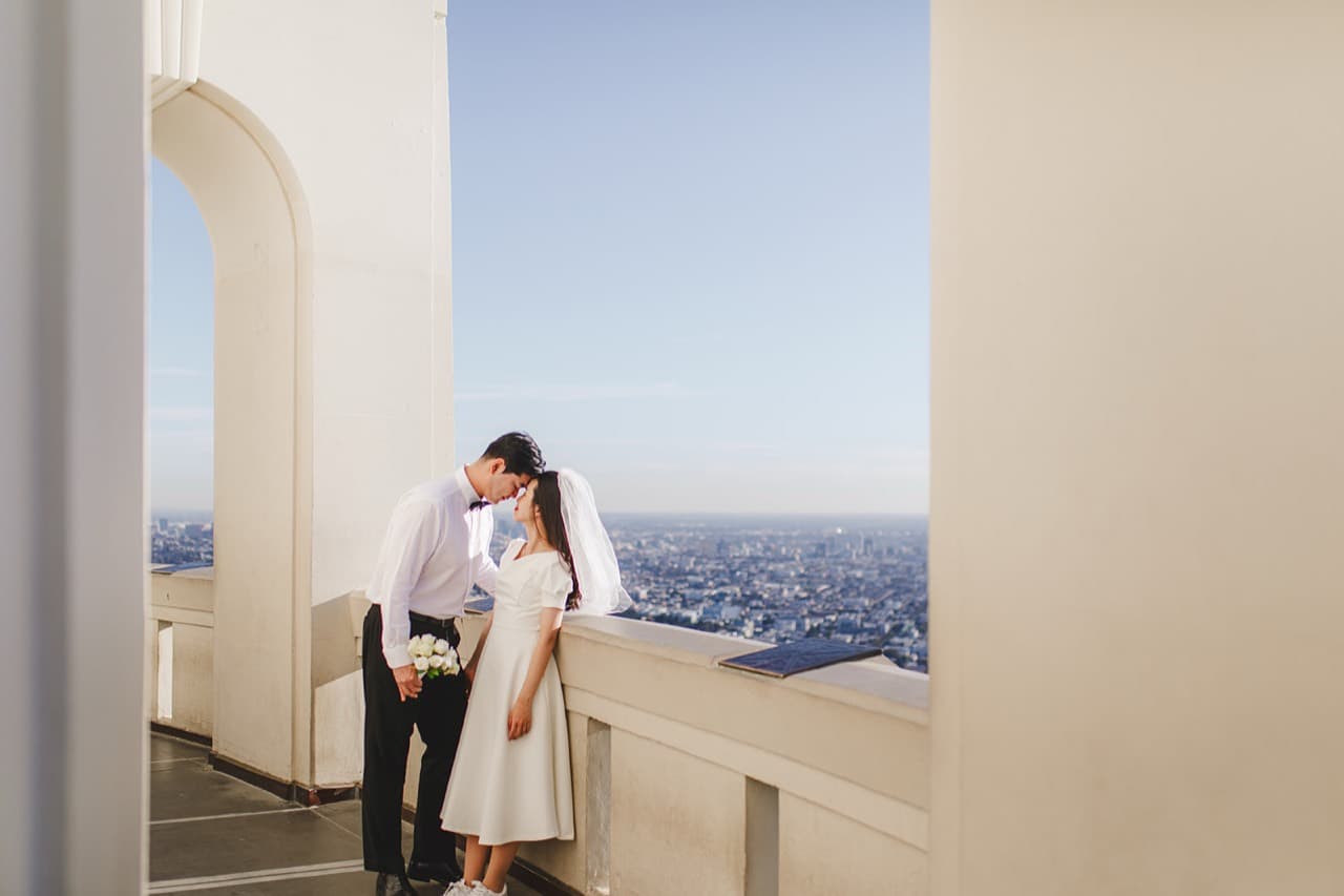 Griffith Observatory Engagement Photo Guide, photograph 3