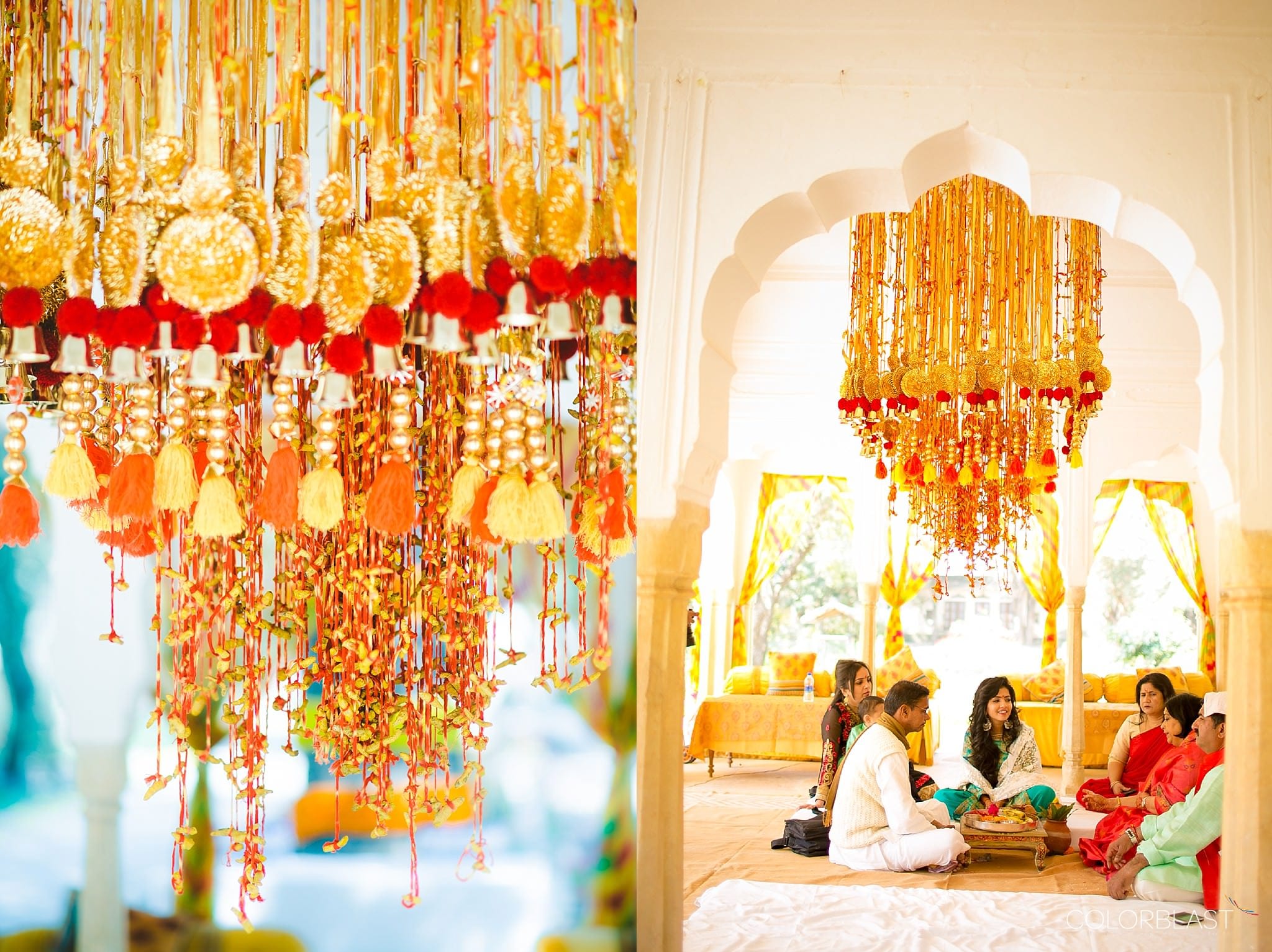 samode palace - wedding photography by ColorBlast Weddings