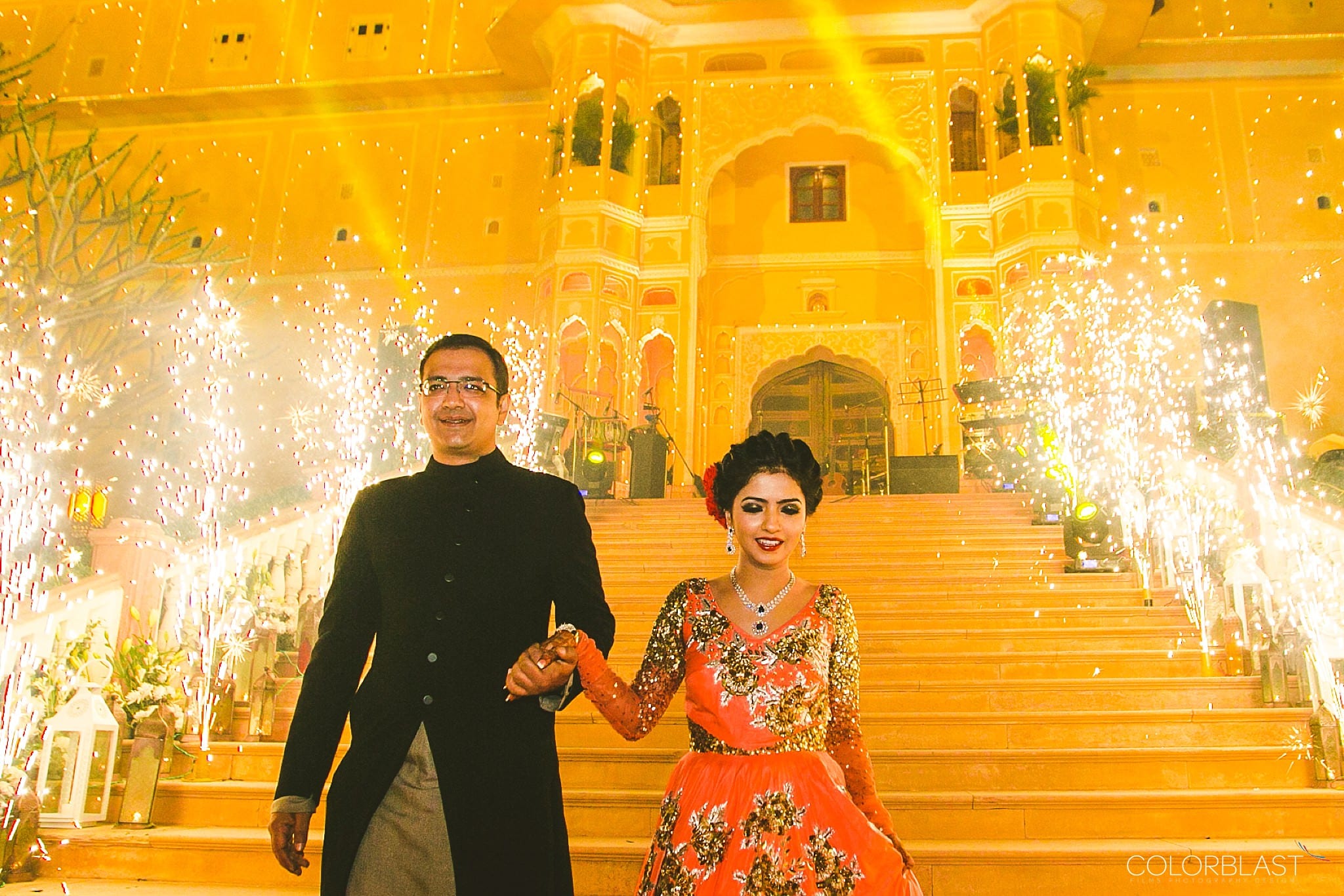 samode palace - wedding photography by ColorBlast Weddings