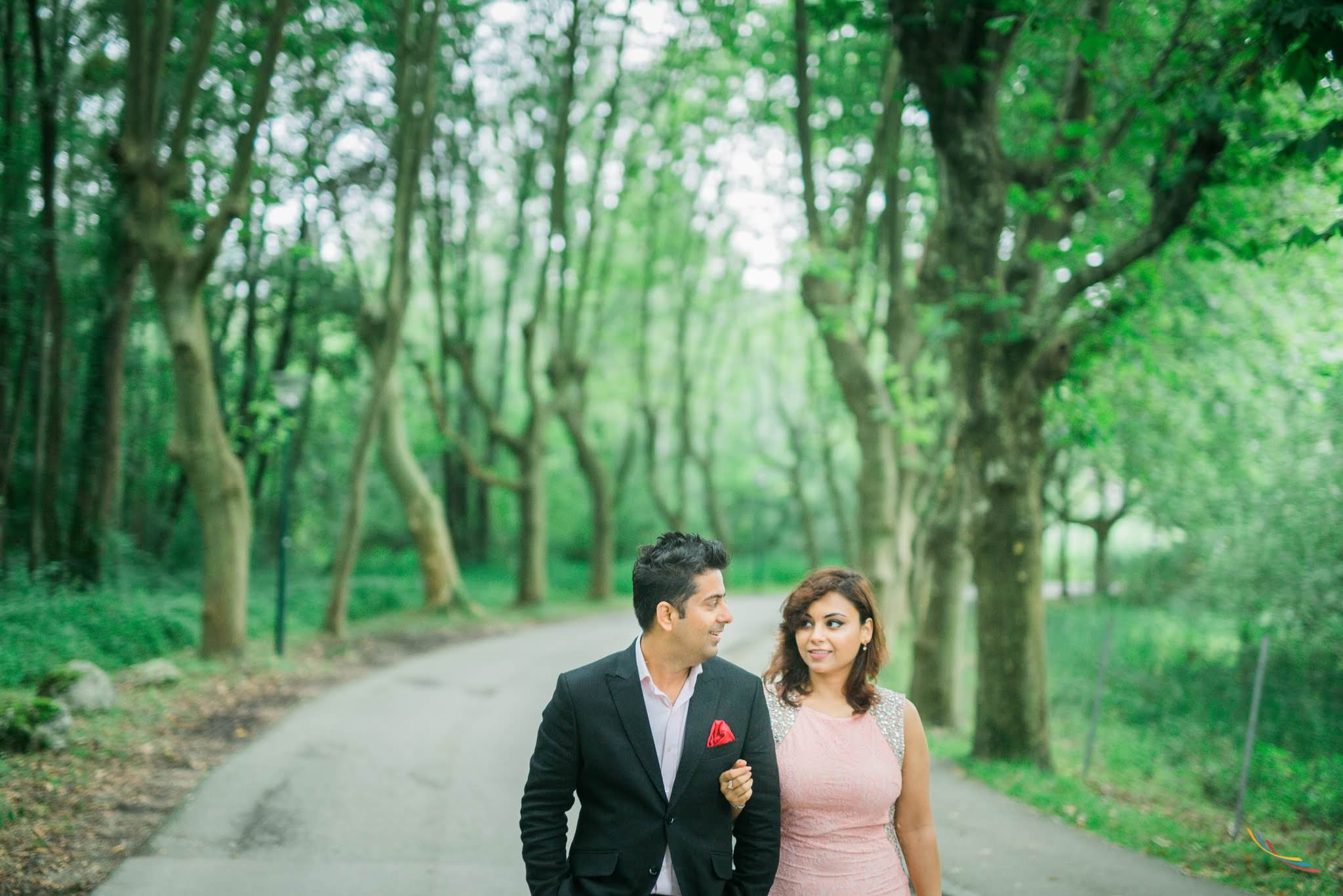 and Sahil and Neha and Austria ( of ) - Indian wedding photography by ColorBlast Weddings