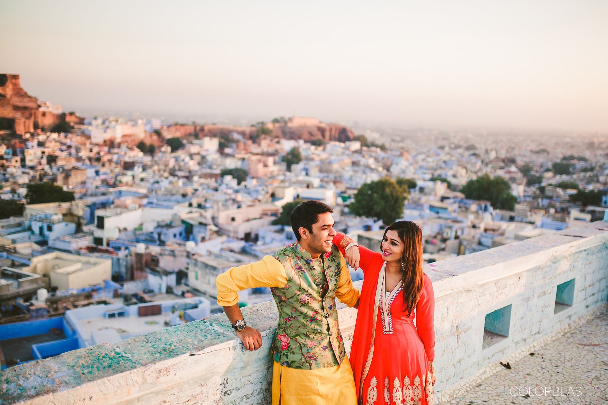 khimser fort jodhpur - destination wedding photography by ColorBlast Weddings