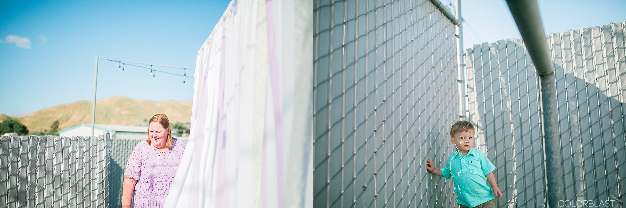 Los angeles backyard - destination wedding photography by ColorBlast Weddings