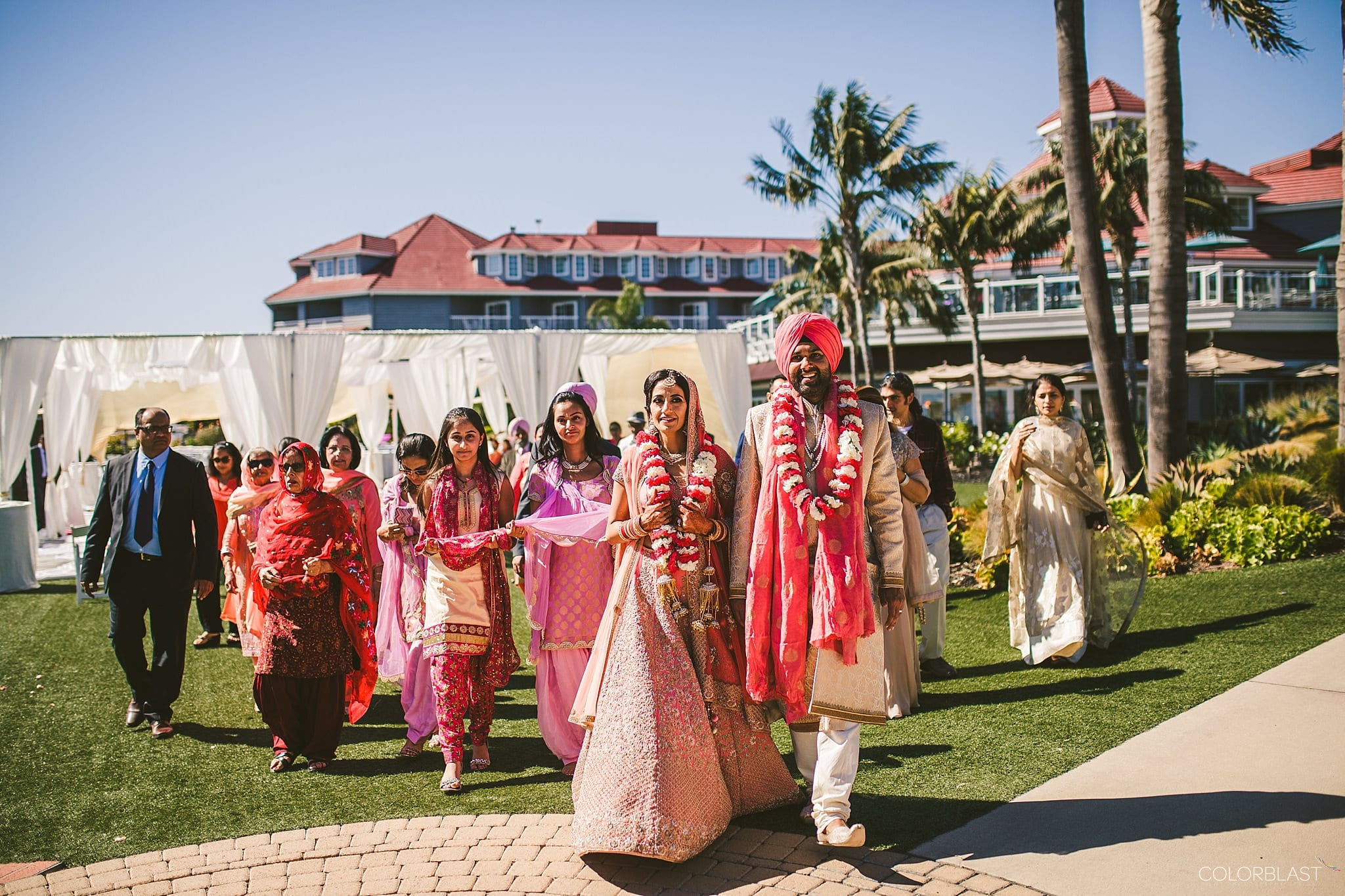 marriotte laguna beahch dana point - destination wedding photography by ColorBlast Weddings